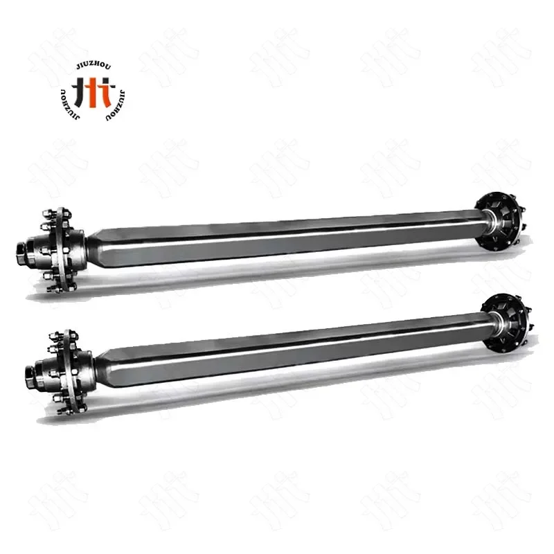 

Chinese Factory Price Axle Parts customized unbraked axle rubber torsion axles for trailer