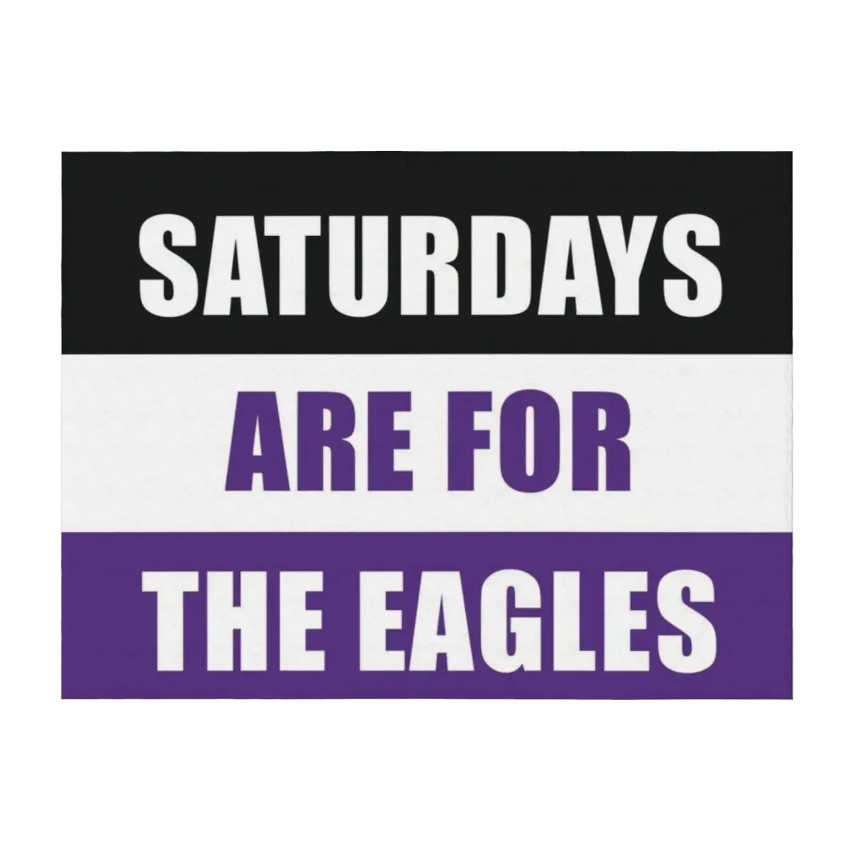 

Saturdays are for the eagles- Niagara University Throw Blanket Thermal Decorative Sofas Heavy Luxury Designer Blankets