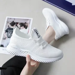 Women Casual Shoes Fashion Breathable Walking Mesh Flat Shoes Woman White Sneakers Women 2024 Tenis Feminino Female Shoes