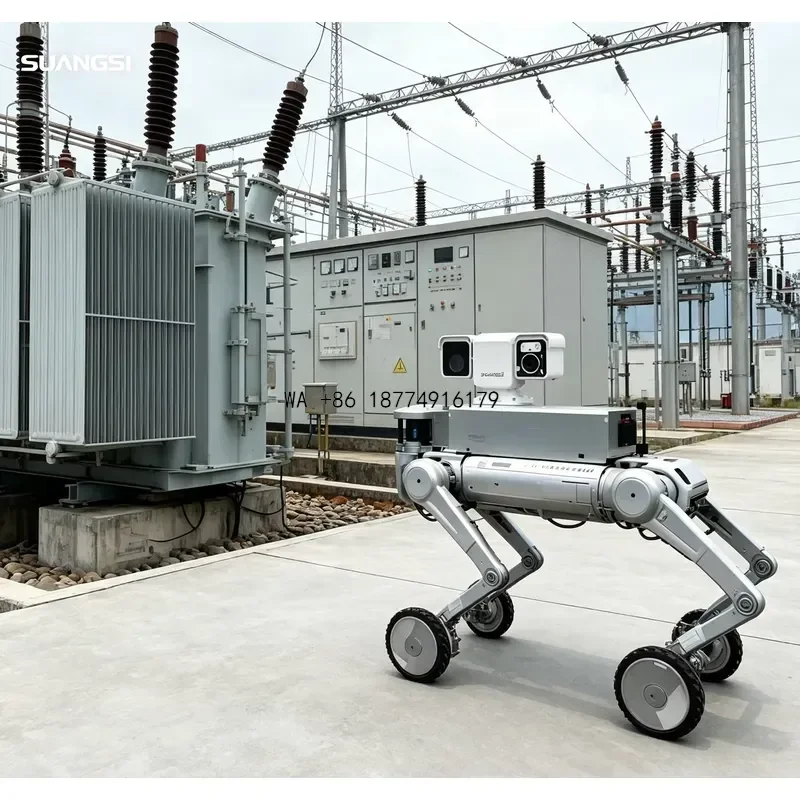 wmwmnu Dual Spectrum Mini PTZ Thermal Imager Robot, can be mounted on the robot, resolution 256x192, field of view 80x60, 18ODM