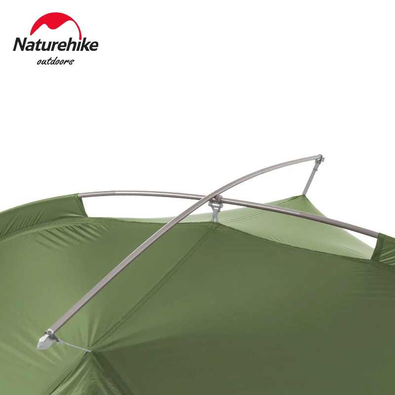 Imagem -03 - Naturehike-tenda para Pessoas Camping ao ar Livre Viagens Ultra Leve à Prova Dágua para Ciclismo Caminhadas Pegada Livre