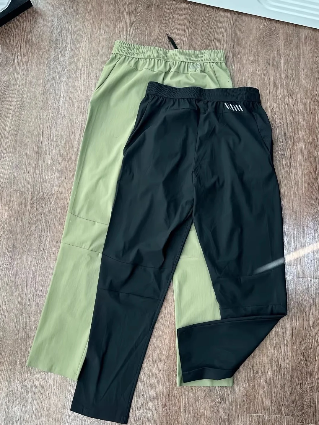 

High Elastic Lightweight Qui Dry Outdoor Men's Casual Pants Straight Leg Faionable Urban Sle Summer Thin Model