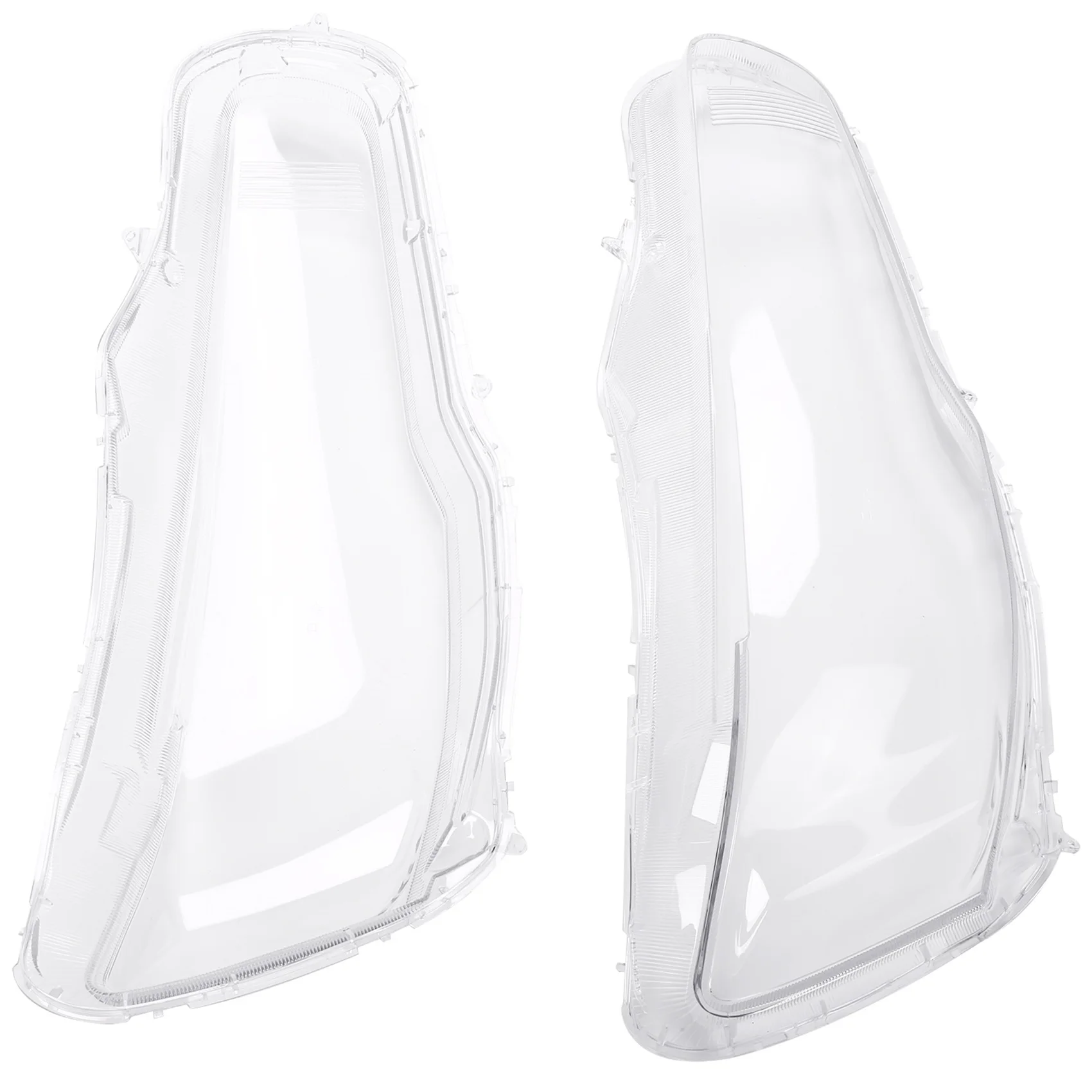 Durable-2Pcs For Lancer Ex 10-16 Headlight Transparent Lampshade Shell Headlights Lampshade Head Light Lamp Glass Hea
