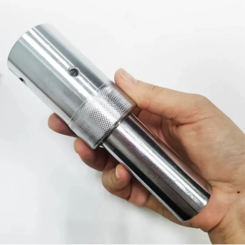 Sand Blast Gun with Length 45/60/80mm Boron Carbide Blaster Nozzle for 28mm Hose Pressure Sandblast Machine