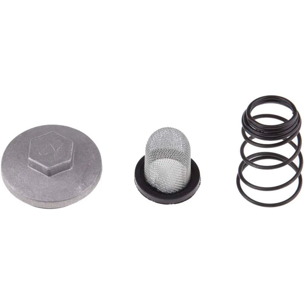 Oil Drain Plug Kit With Spring Filter Scooter Oil Filter Drain Screw Gy6 50 80 Gy6125/150 Engine Accessories