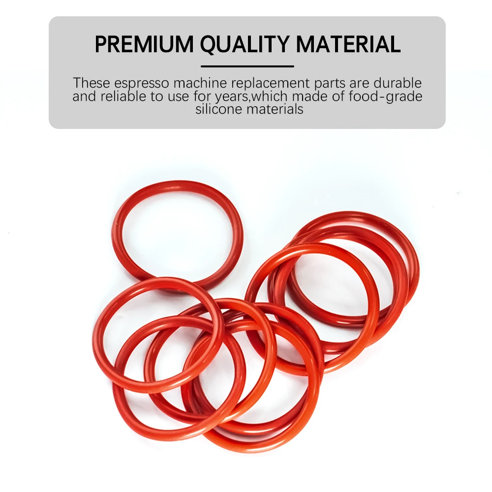 20PCS Silicone O-Ring Seals Maintenance Set Compatible With Most Jura C E ENA F J S Z X GIGA Cappuccino Maker Series Machines