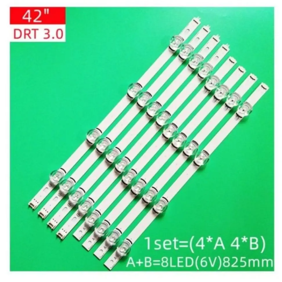 

8pcs LED Backlight bar for LG 42lb570v 42LB620V 42LF620V 42LB656V 42LB5610 42LF550V 42LF650 42LB561V 42LB56100 42LB658V