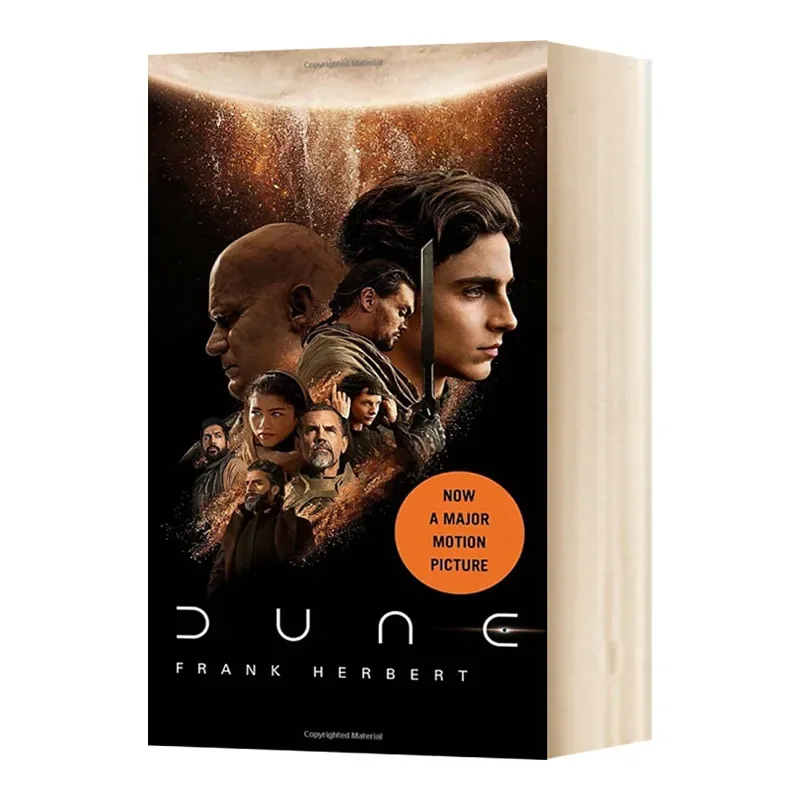 Dune Frank Herbert, Teen English in books story, Science Fiction novels 9781529347869