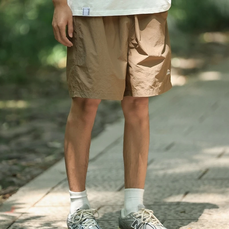 

American Outdoor Minimalist Five-Point Nylon Shorts Sports Quick-drying Japanese Beach Pants For Men And Women 2025 New
