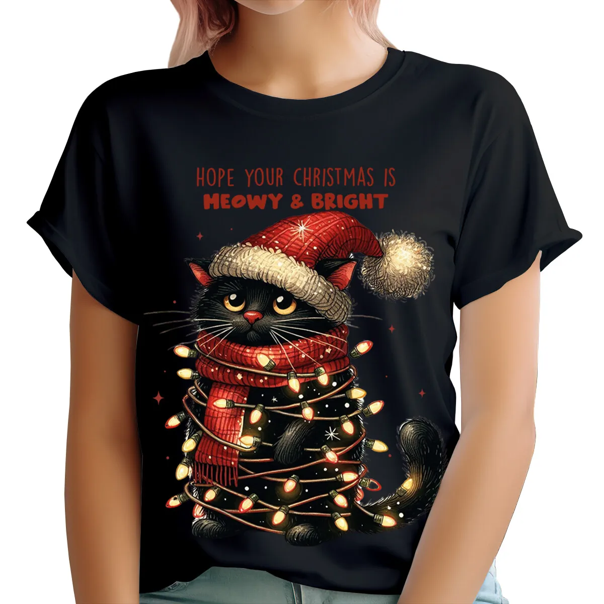 Funny Cat T Shirt F…