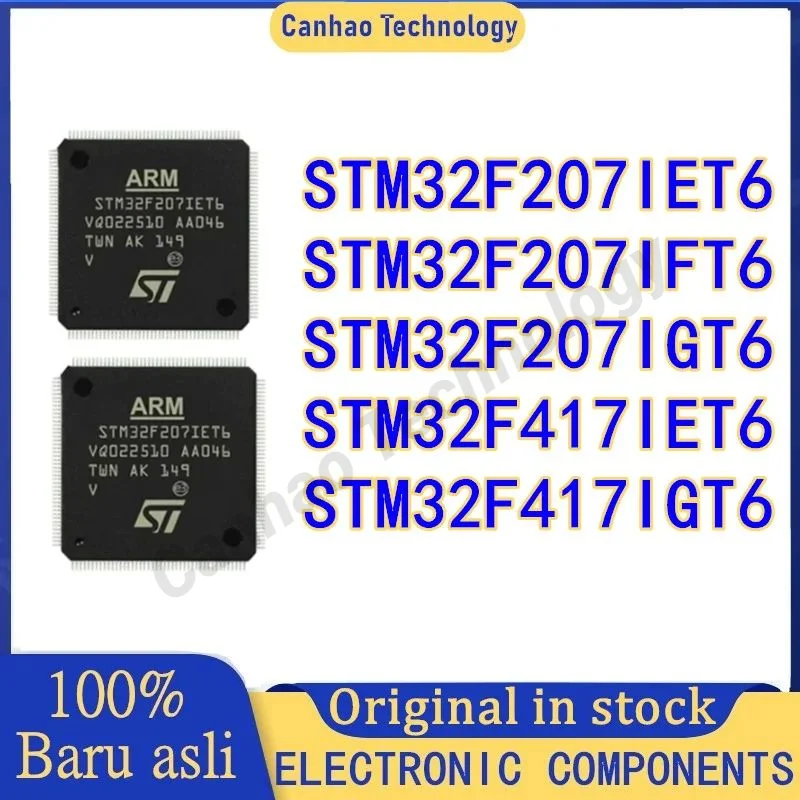 

STM32F207IET6 STM32F207IFT6 STM32F207IGT6 STM32F417IET6 STM32F417IGT6 STM32F207 STM32F417 STM32 STM IC MCU Chip LQFP176 in stock