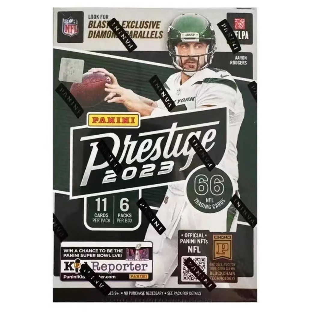 

PANINI 2023 Prestige NFL Football Cards, Blaster Box Collection, Official Licensed Trading Cards, Fan Investment Collection