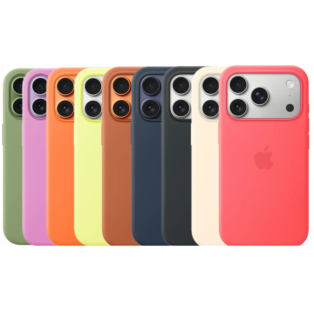 Funda Magnética de Silicona Líquida para Magsafe, Compatible con iPhone 17 Pro Max, 16, 15 Plus, 14, 13, 12 Mini, Protección Antigolpes, Cubierta Suave