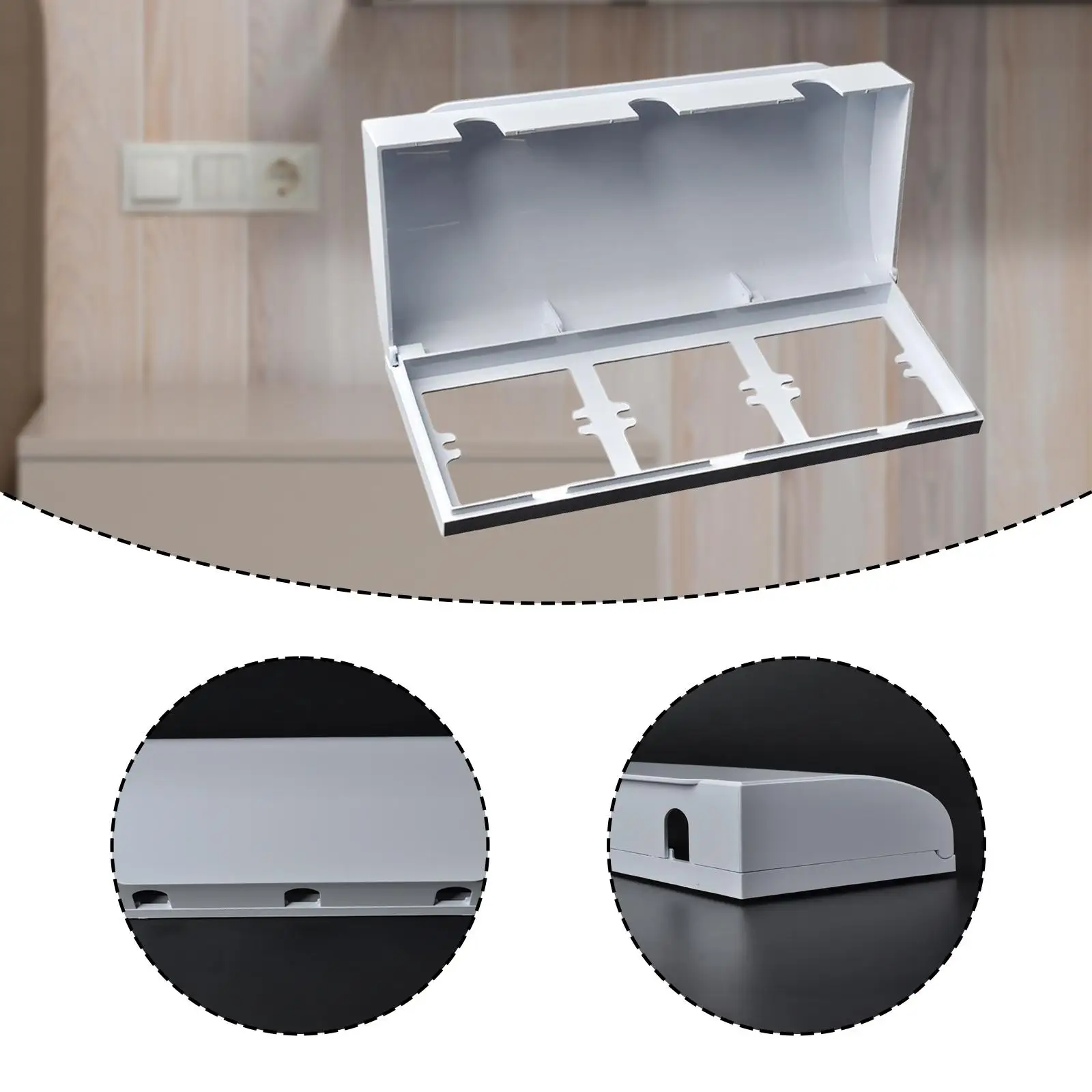 

86 Type Waterproof Outlet Cover Waterproof Outlet Protection Box Electrical Panel Cover for Living Room Bathroom