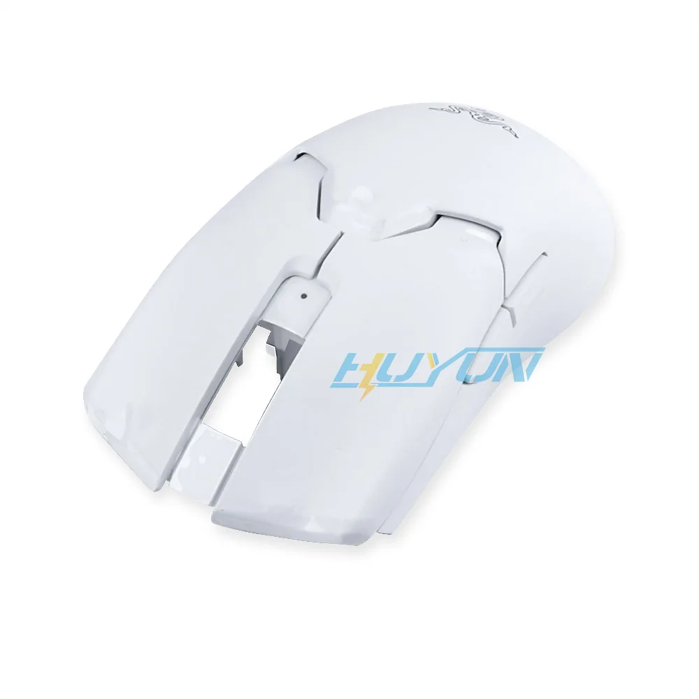 Mouse Full shell Bottom shell Top Shell Cover Roof for Raz.er Viper V2 Pro white-Black Wireless Mouse Scroll accessories