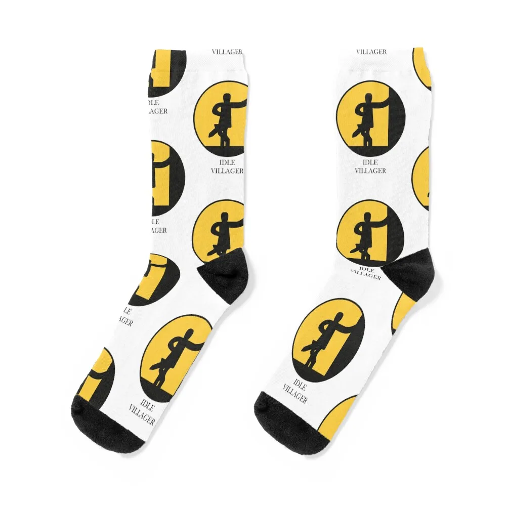 

Idle villager Socks Running sports stockings football funny gifts Socks Women Men's