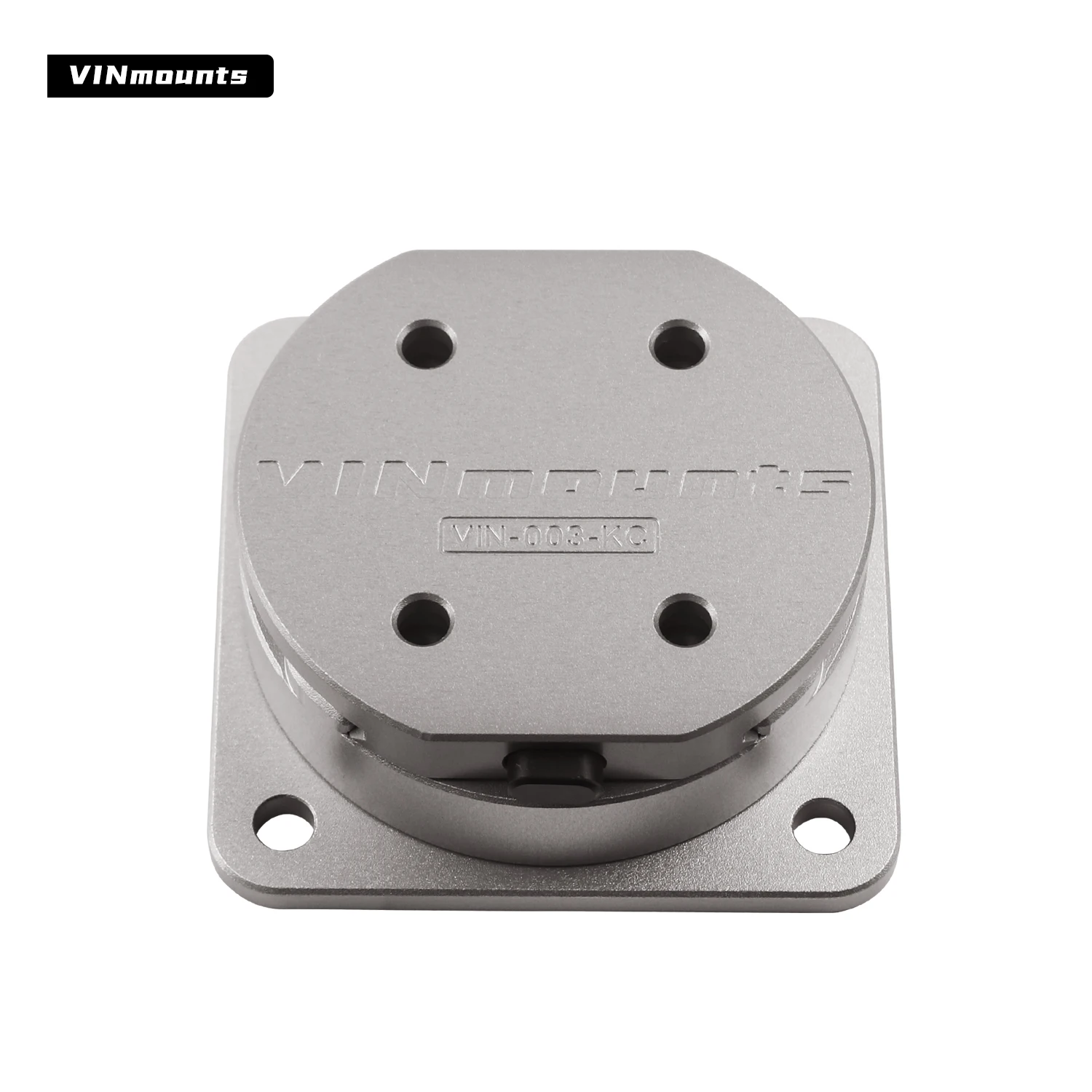 Quick-release Aluminum Fish Finder Mounting, 4-Hole Spacing 30*38mm, Suitable for Tablets and Fish Finders. Compatible with RAM