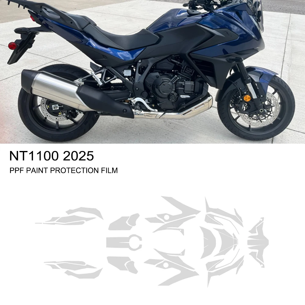 

NT1100 мотоциклетная защитная пленка из ППФ ТПУ, невидимый автомобильный чехол для Honda NT 1100 2021, аксессуары, защитная пленка для тела, обтекатель