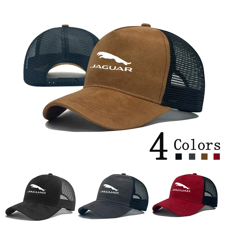 Gorra de béisbol ajustable para deportes al aire libre, gorra de béisbol transpirable con protección solar para Jaguar XF X-TYPE S-TYPE XE XJ XK XJL XFR F-Type