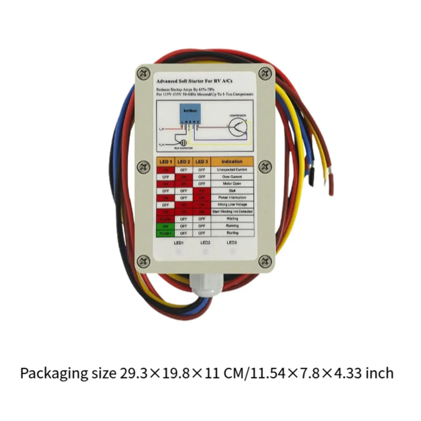 مجموعة أدوات التشغيل الناعمة لمكيف الهواء Asy-364-x20-ip سهلة التركيب مع مولد 364-x20 بداية ناعمة لمعسكر المركبات