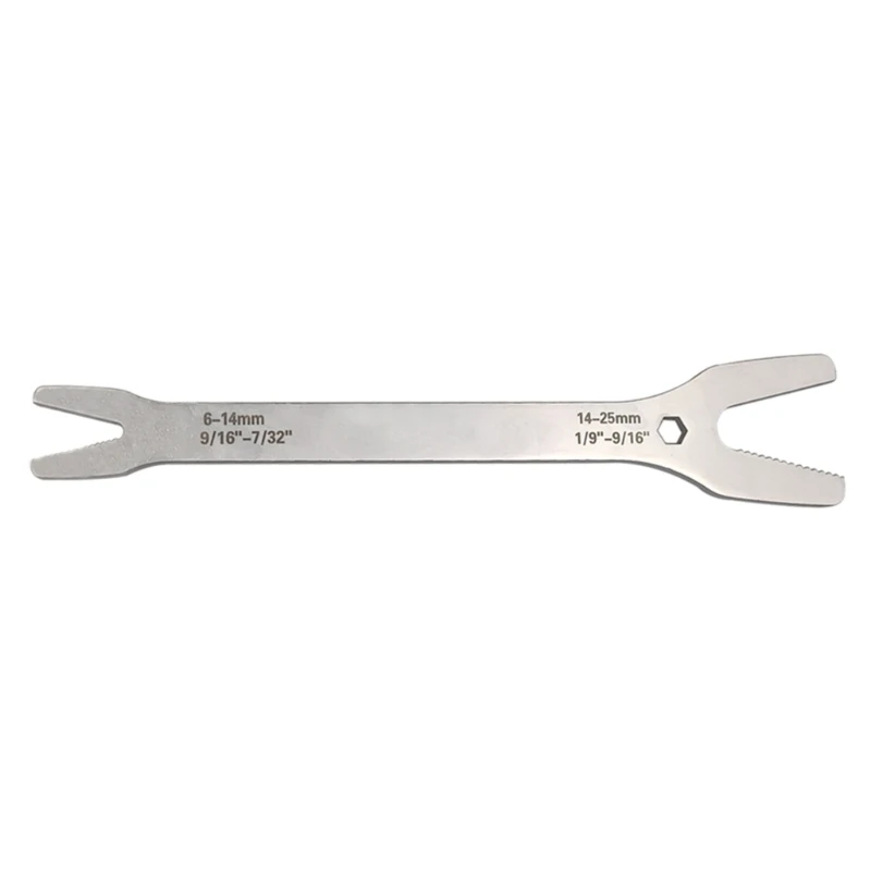 

Универсальный Y-образный многофункциональный ключ Torx, регулируемый ключ 6-25 мм, двойной открытый, Прямая поставка