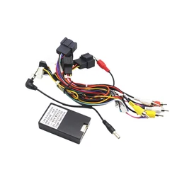 Car 16pin Wiring Harness Adapter Canbus Box Decoder Android Radio Power Cable For Chevrolet Captiva  2012-2016