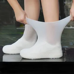 Reusable Non-slip Rain Boots Waterproof Shoes Covers Rubber Rain Boot Protector For Outdoor Use Gear