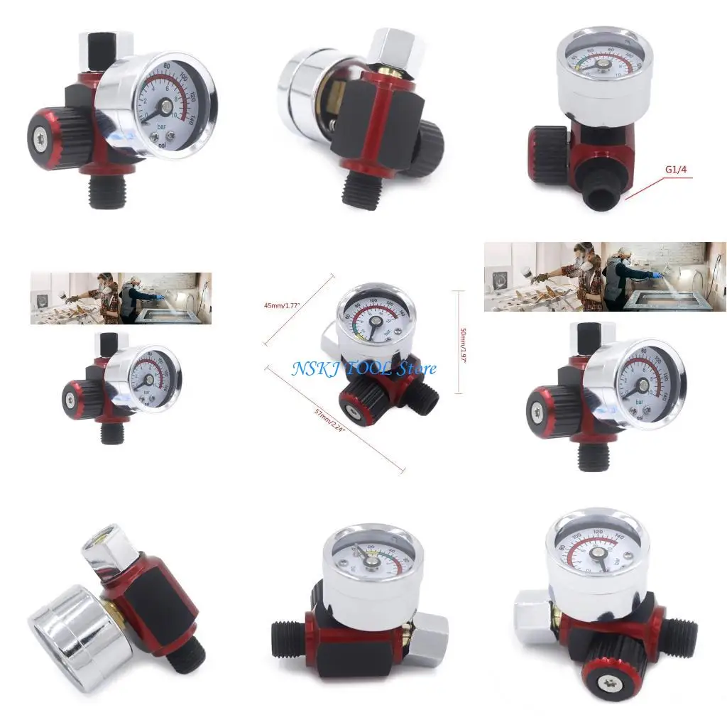 

L8RC Guns Tail Pressure Adjustment Valves Replacement 0-140psi
