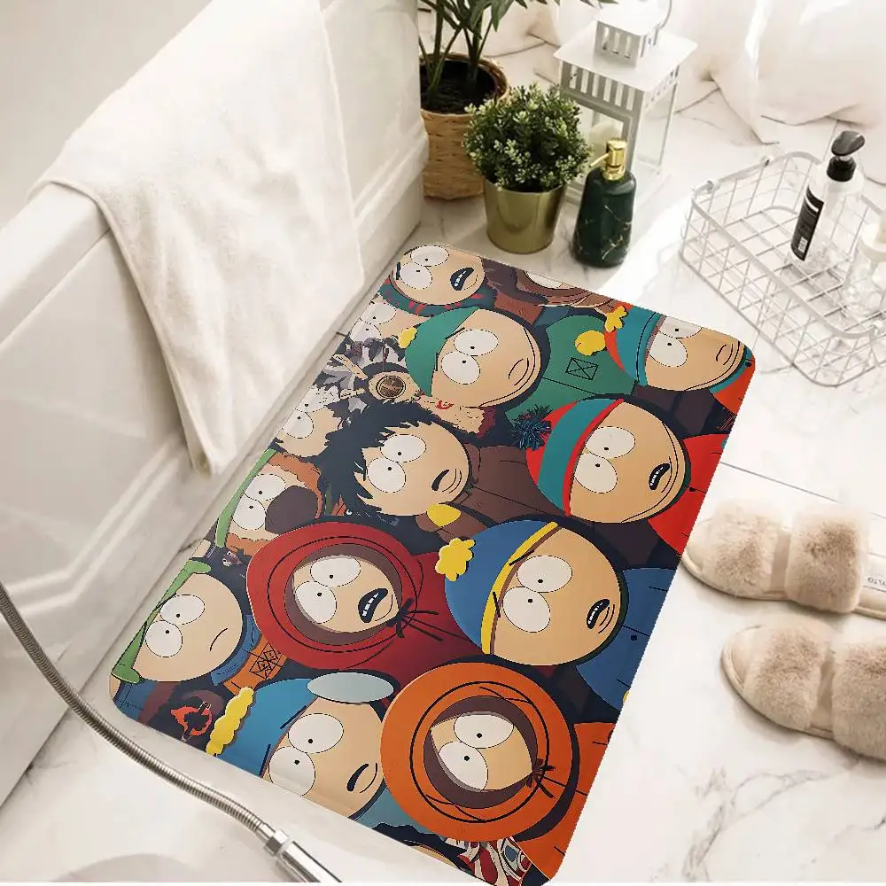 جنوب الكرتون باركي المطبخ حصيرة غرفة الاطفال غرفة نوم الديكور شرفة المضادة للانزلاق ممسحة غرفة المعيشة Alfombra