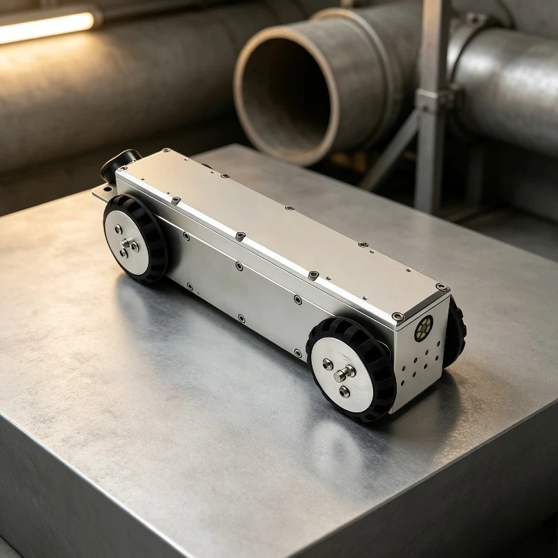 Small HD Pipe Inspection Robot Industrial Crawler for Municipal Pipeline and Wind Turbine Blade Detection