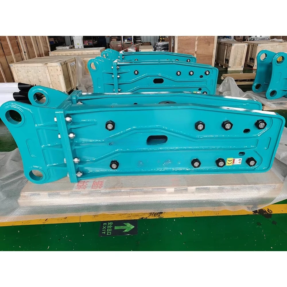 Hammer Mulcher Concrete Breakers Attachment Heavy Duty for Asphalt Road Cement Pavement Breaking Efficient