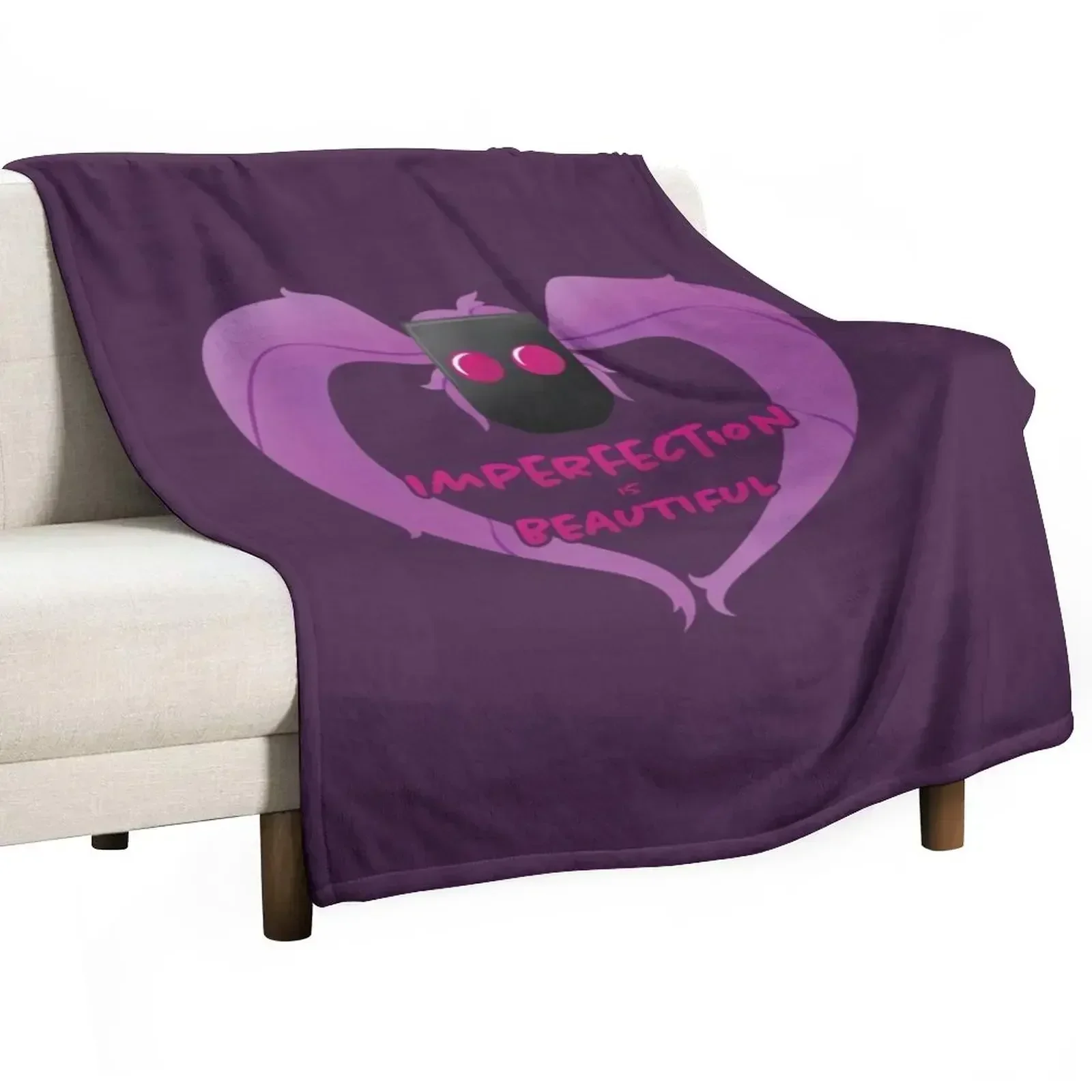 

Entrapta: Imperfection is BEAUTIFUL Throw Blanket Luxury Brand Beach Luxury Designer Blankets