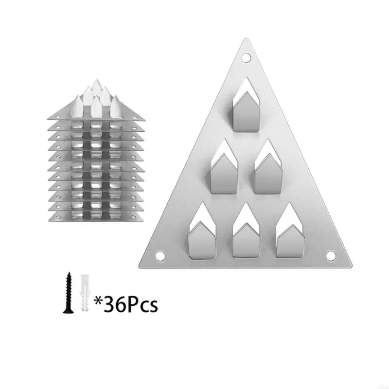 Easyly Install Clip for Acoustic Boards with Triangles for Reduced Mounting Difficulty and Galvanized Steel