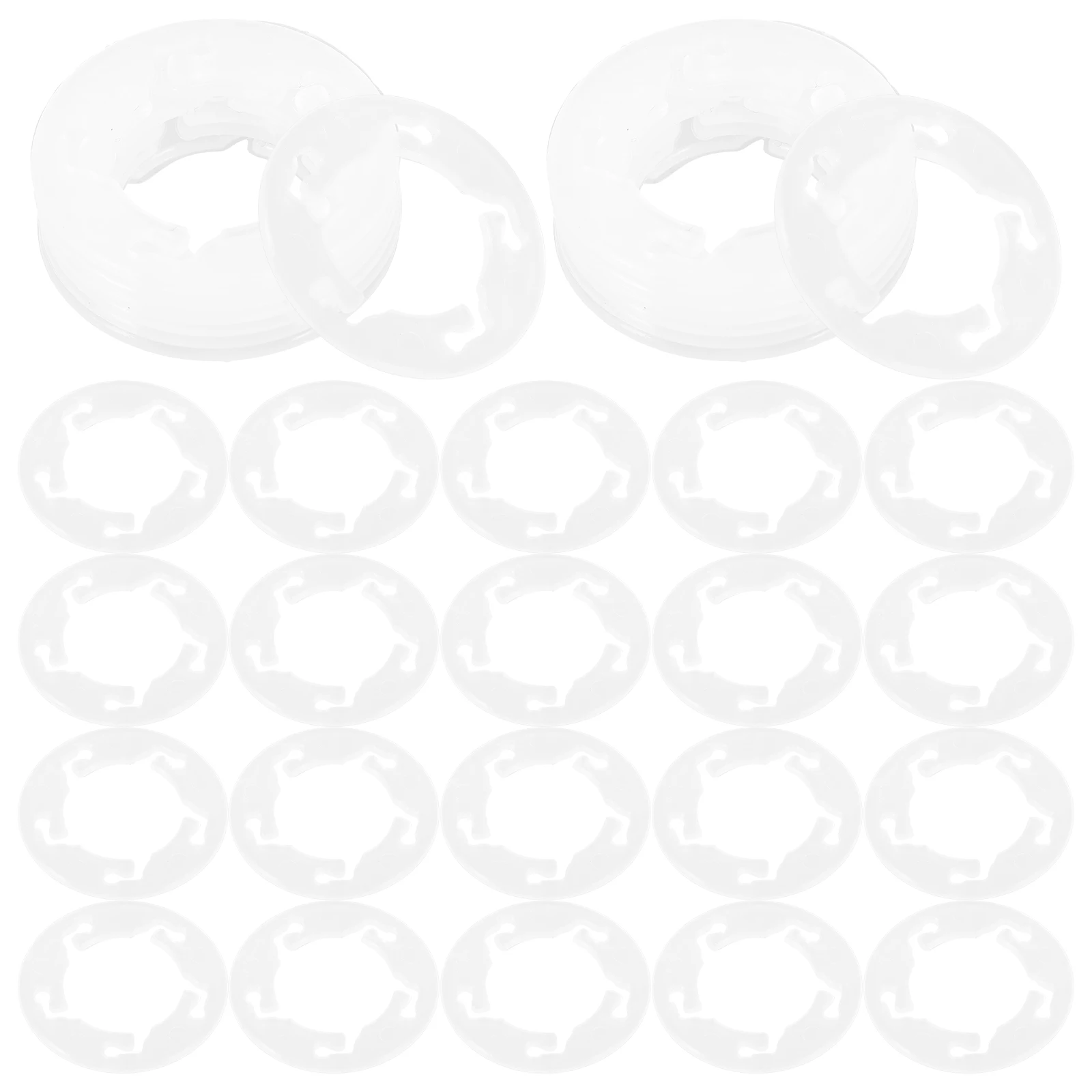 

100pcs Balloon Fixing Clips Plastic Column Connectors 25mm Hole DIY Party Wedding Decorations Balloon Buckle Accessories