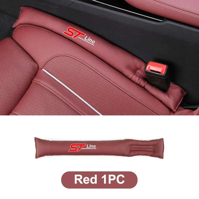 Car Seat Gap Filler Seat Gap Leak Proof Filling Plug Strip For Ford Focus MK4 MK3 Mondeo Fiesta Puma Kuga ST Line Car Accessory
