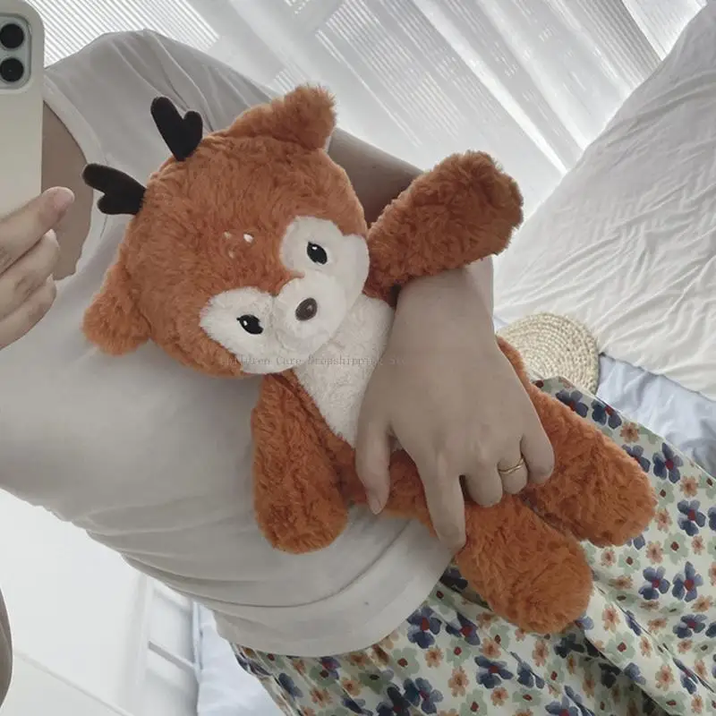 

Успокаивающая мягкая игрушка-белка, мультяшная фигурка белки, мягкая игрушка для комнаты, успокаивающая эмоция для маленьких