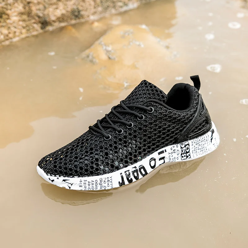 Women Walking Shoes Lightweight and Breathable Tennis Shoes Gym Fitness and Leisure Sports Shoe 2025 Anti Slip Mesh Water Shoes