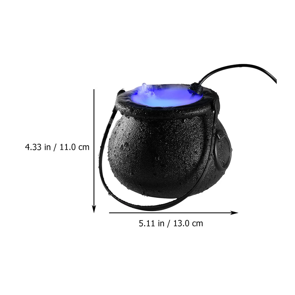 Mist Maker Mistlamp Afneembare Waterdichte Kleur Veranderende Halloween Rookmachine Party Prop Waterfontein Rookmachine Eu Plug