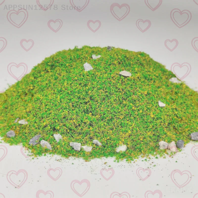 

Имитация газона, песочный стол с моделью «сделай сам», 30 г травяного порошка и смешанного камня