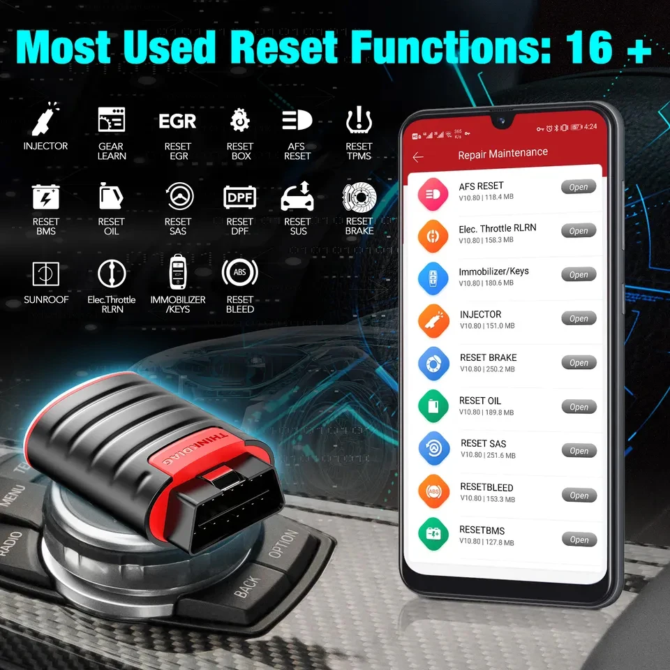 THINKDIAG New Boot Full System Professional OBD2 Diagnostic Scanner Automotive Scanner NEW Version Tool