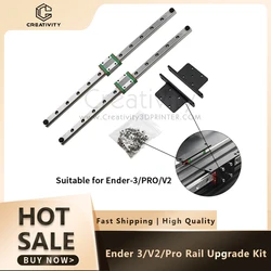 Ender 3/V2/Pro 3D Printer Upgrade Linear Rail Kit Y-axis X Axis Linear Guide Kit for Ender-3 Ender 3 V2 Ender 3 Pro 3D Printer