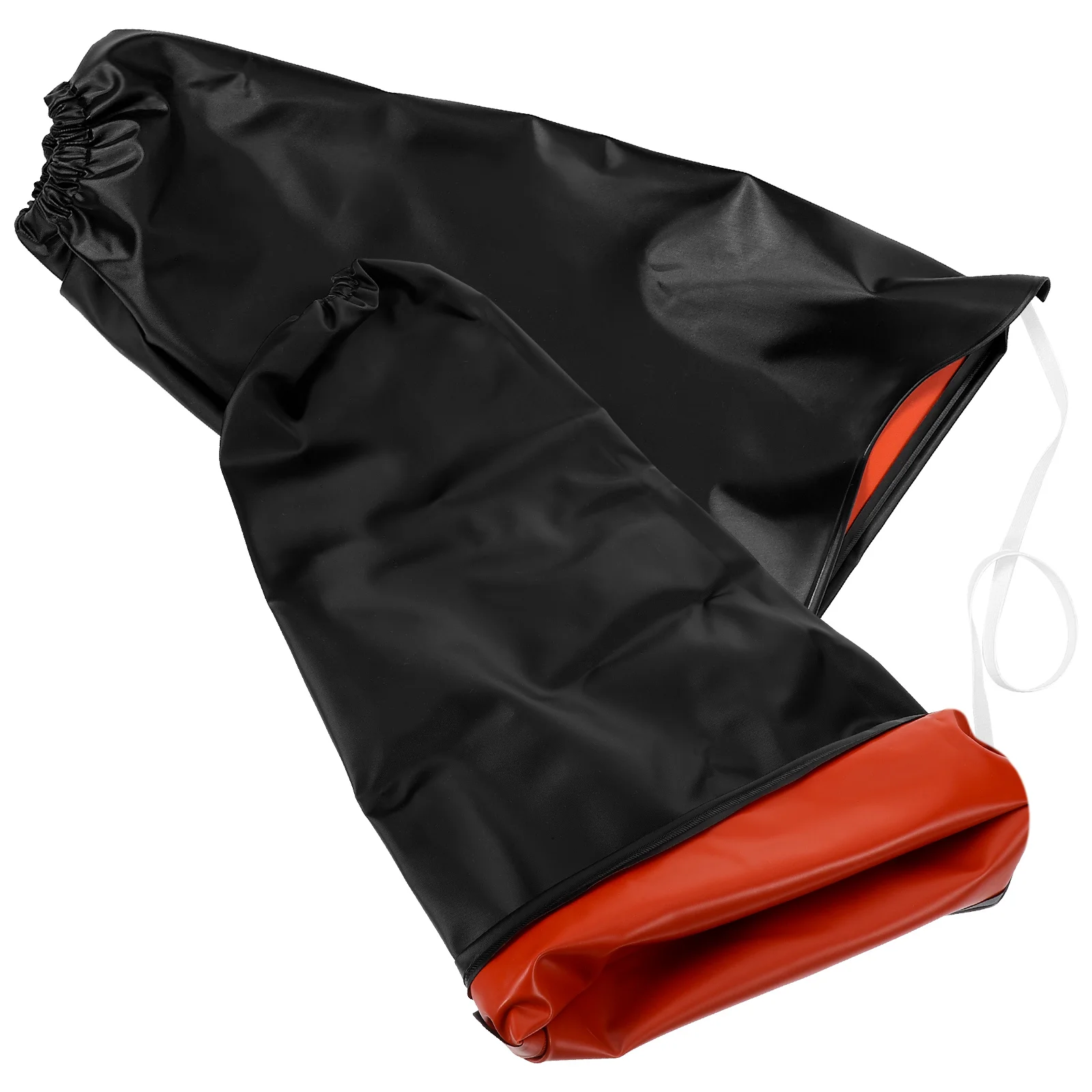 

Oil-resistant Arm Guards Waterproof Long PVC Sleeves Extended Length Gloves for Fishermen Working in Seafood Industry