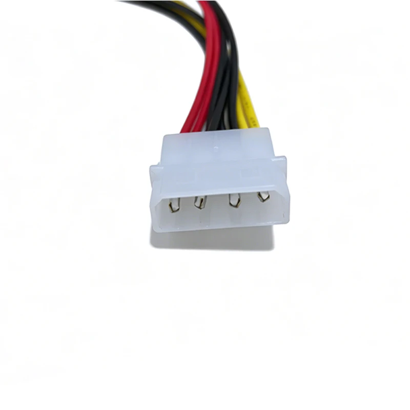 

IDE Molex 4 Pin to SATA 1 2 3 Serial HDD Power Adapter Cable Hard Drive Connector Male to Female Molex SATA Extension Cord
