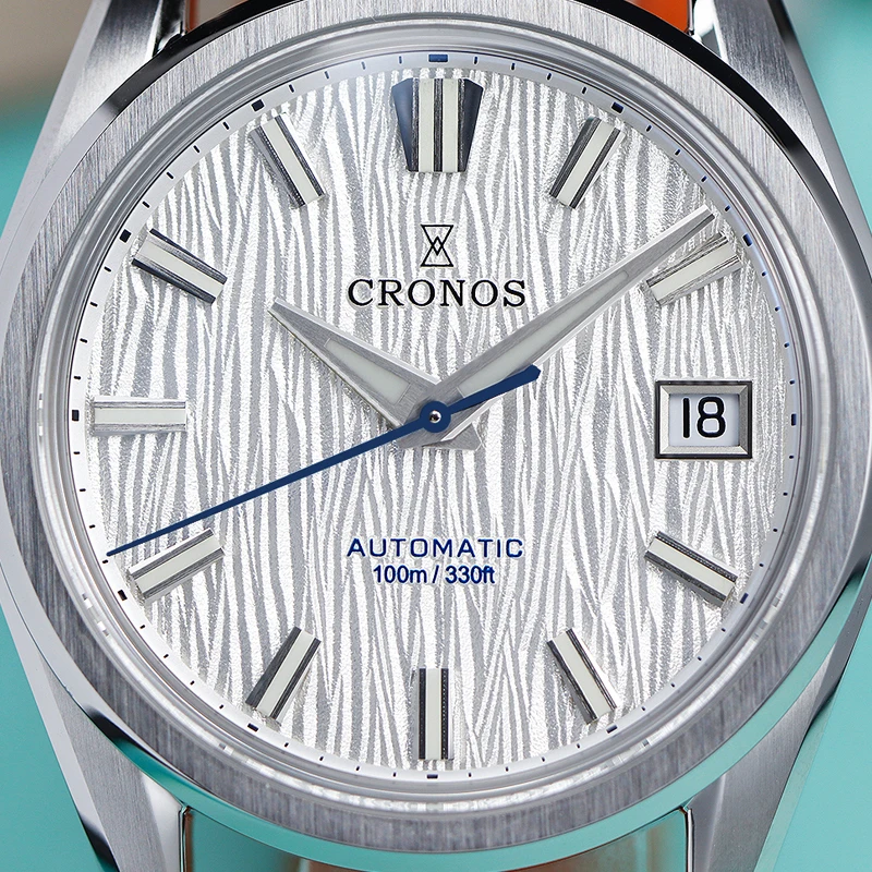 Cronos Men Watch 36mm Automatic PT5000 Miyota 9015 Movement