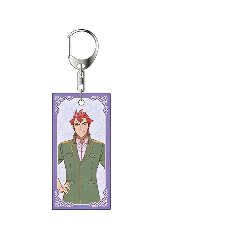 Wholesale From Bureaucrat to Villainess Keychain Bag Charms Pendant Friends Gift Fans Fun Key Chain Cute Souvenir Creative 6cm