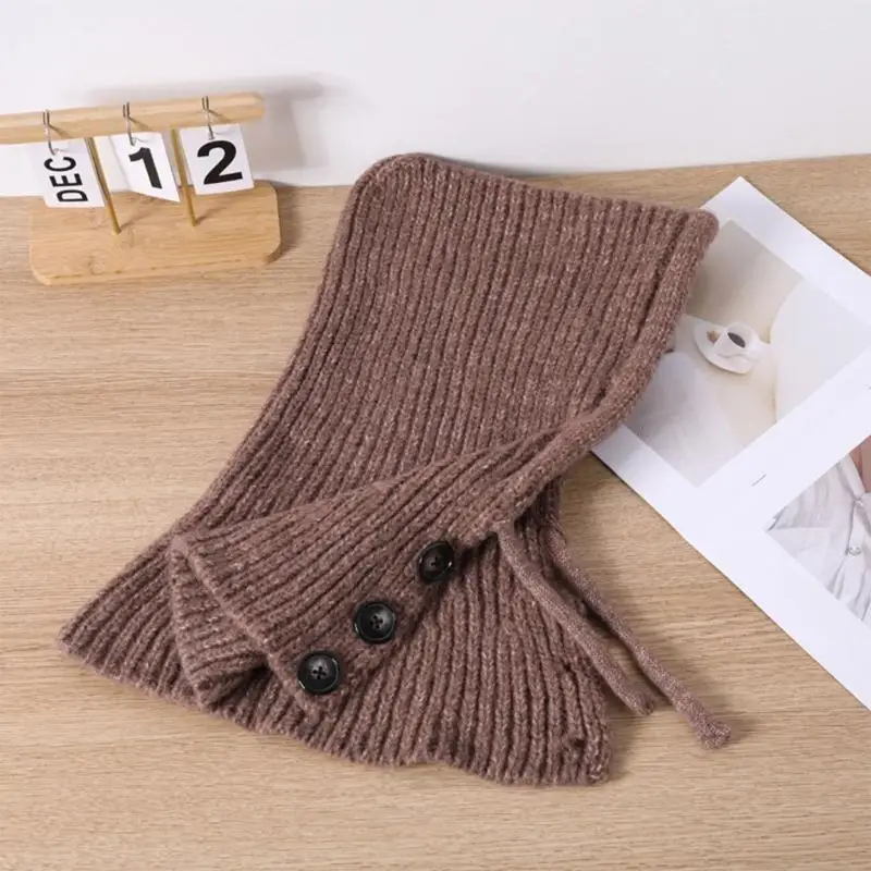 النساء الفتيات اليدوية محبوك القبعات مقنعين الشتاء الرقبة حماية قبعات الأزياء Y2K اكسسوارات الدفء أغطية الرأس لركوب الدراجات في #2