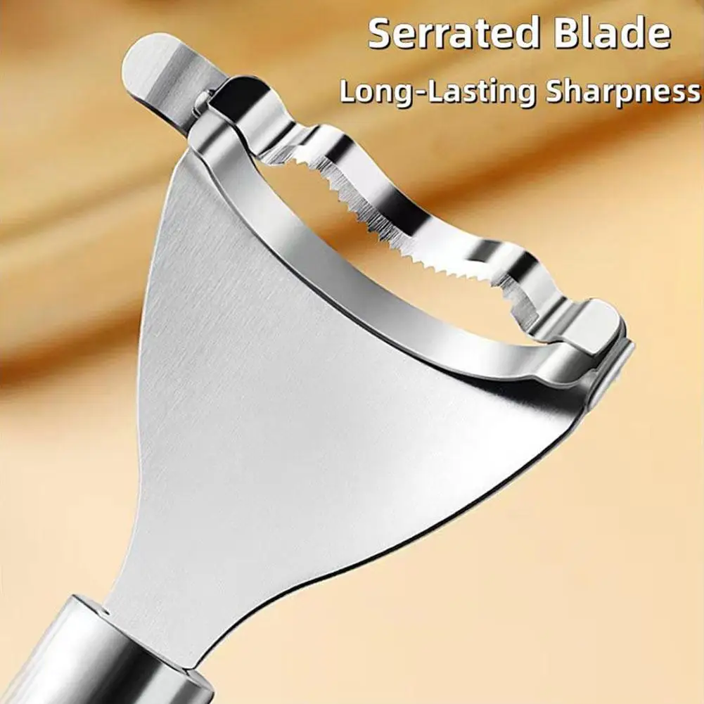 Stainless Steel Corn Stripper Fast Corn Peeler Handle Convenient Corn Stripper Thresher Corn Cutter Kitchen Gadgets - view 3