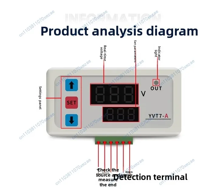 Current detection module, current limiting overload, dc motor stall protection switch board