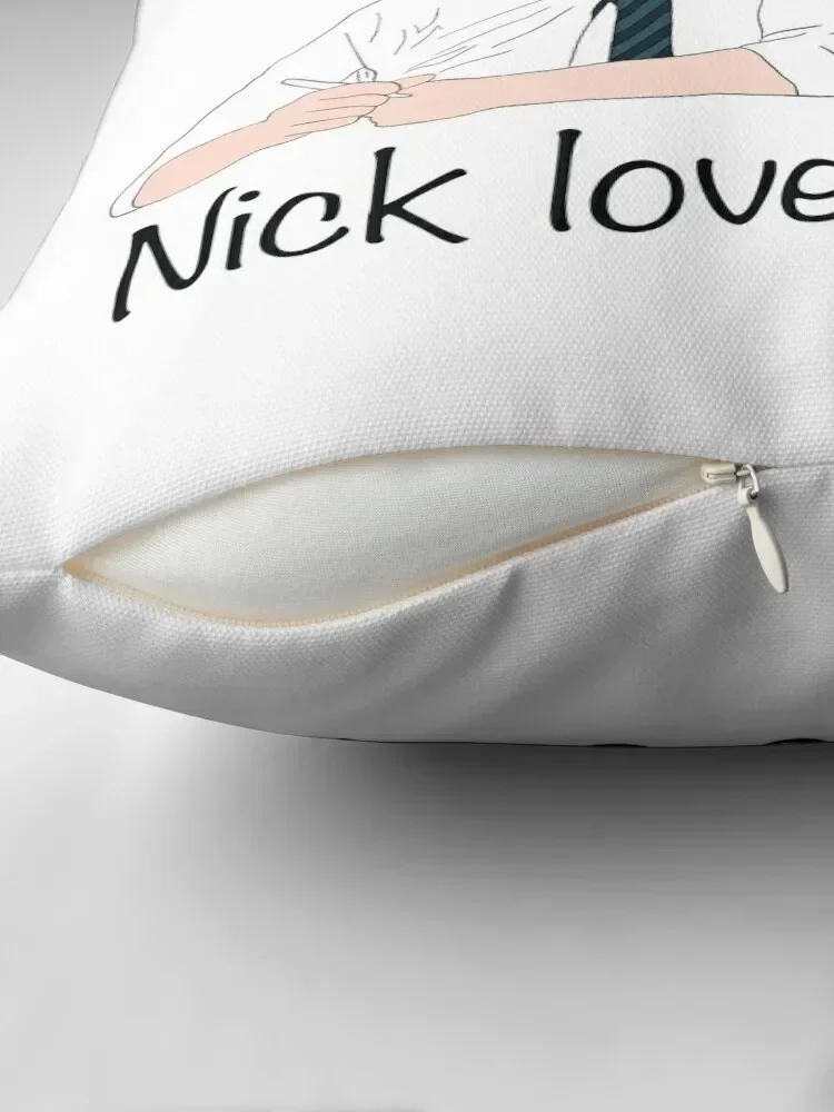 I love you as much as Nick loves Charlie Throw Pillow Covers For Sofas Christmas Pillowcase pillow