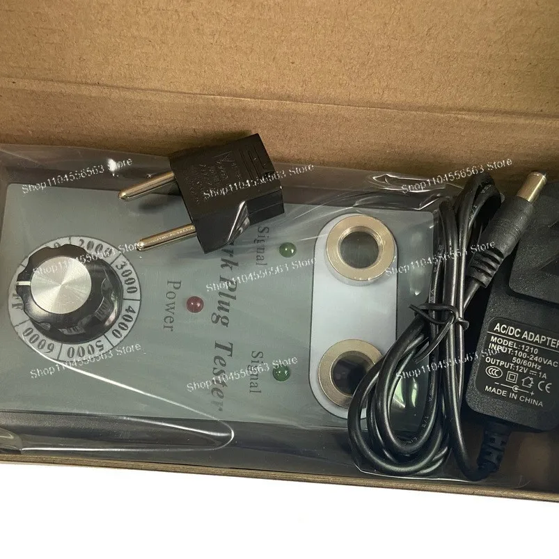 Picture 5: Car spark plug tester, jumping fire fast and slow, detector